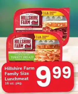 Safeway Hillshire Farm Family Size Lunchmeat offer