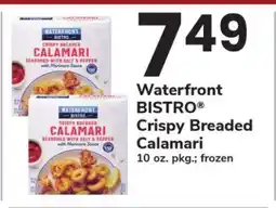 Safeway waterfront BISTRO Crispy Breaded Calamari offer