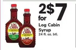 Safeway Log Cabin Syrup offer