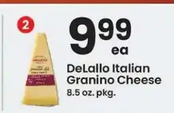 Safeway DeLallo Italian Granino Cheese offer
