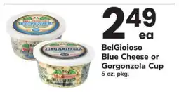 Safeway BelGioioso Blue Cheese or Gorgonzola Cup offer