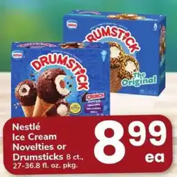 Safeway Nestlé Ice Cream Novelties or Drumsticks offer
