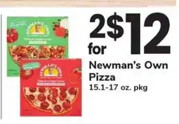 Safeway Newman's Own Pizza offer