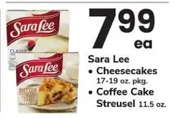 Safeway Sara Lee offer