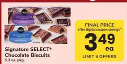 Safeway Signature SELECT Chocolate Biscuits offer