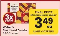 Safeway Walker's Shortbread Cookies offer