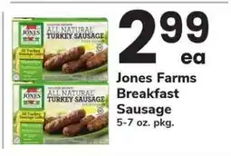 Safeway Jones Farms Breakfast Sausage offer