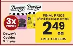 Safeway Dewey's Cookies offer