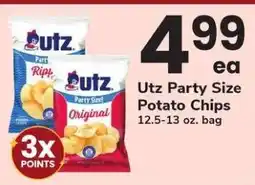 Safeway Utz Party Size Potato Chips offer