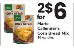 Safeway Marie Callender’s Corn Bread Mix offer
