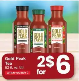 Safeway Gold Peak Tea offer