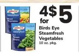 Safeway Birds Eye Steamfresh Vegetables offer