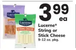 Safeway Lucerne String or Stick Cheese offer