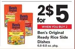 Safeway Ben’s Original Ready Rice Side Dishes offer