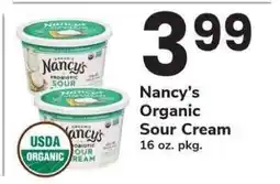 Safeway Nancy's Organic Sour Cream offer