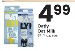 Safeway Oatly! Oat Milk offer