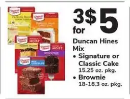Safeway Duncan Hines Mix offer