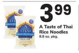Safeway A Taste of Thai Rice Noodles offer