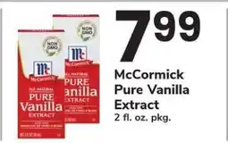 Safeway McCormick Pure Vanilla Extract offer