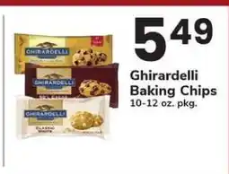Safeway Ghirardelli Baking Chips offer