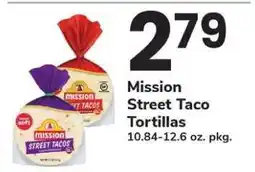 Safeway Mission Street Taco Tortillas offer
