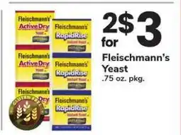 Safeway Fleischmann's Yeast offer