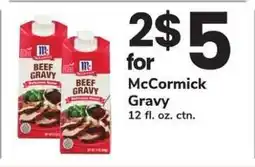 Safeway McCormick Gravy offer