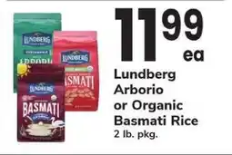 Safeway Lundberg Arborio or Organic Basmati Rice offer