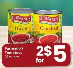 Safeway Furmano’s Tomatoes offer