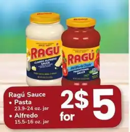Safeway Ragú Sauce offer