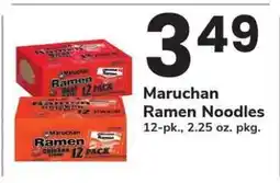 Safeway Maruchan Ramen Noodles offer