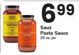 Safeway Sauz Pasta Sauce offer