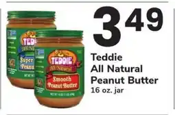 Safeway Teddie All Natural Peanut Butter offer