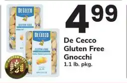 Safeway De Cecco Gluten Free Gnocchi offer