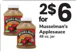 Safeway Musselman's Applesauce offer