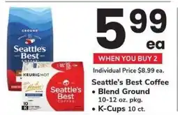Safeway Seattle's Best Coffee offer