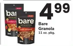 Safeway Bare Granola offer