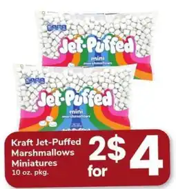 Safeway Kraft Jet-Puffed Marshmallows Miniatures offer