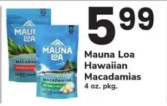 Safeway Mauna Loa Hawaiian Macadamias offer