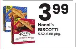 Safeway Nonni’s Biscotti offer