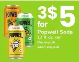 Safeway Popwell soda offer