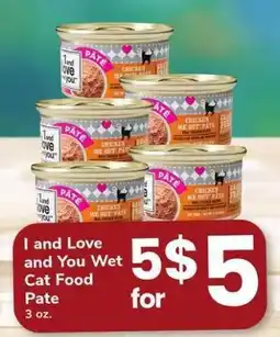 Safeway I and Love and You Wet Cat Food Pate offer