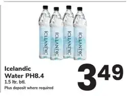 Safeway Icelandic Water PH8.4 offer