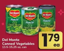 Safeway Del Monte Canned Vegetables offer