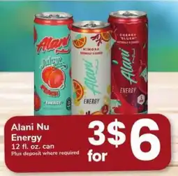 Safeway Alani Nu Energy offer