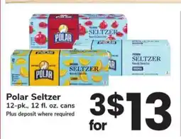 Safeway Polar Seltzer offer