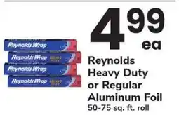 Safeway Reynolds Aluminum Foil offer