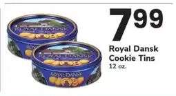 Safeway Royal Dansk Cookie Tins offer