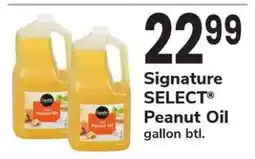 Safeway Signature SELECT Peanut Oil offer