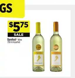 Dollar General Barefoot Wine offer